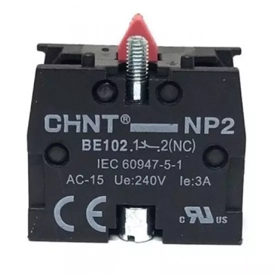  BE102 NP2 Contact Button Normally Closed