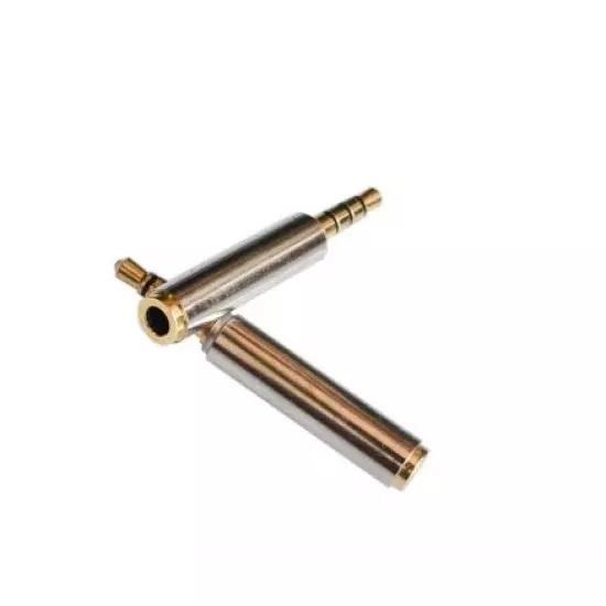 3.5mm female to 2.5mm male Stereo Audio Jack Connector