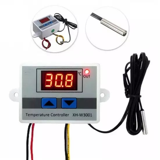  XH-W3001 Digital LED Temperature Controller 220V 10A