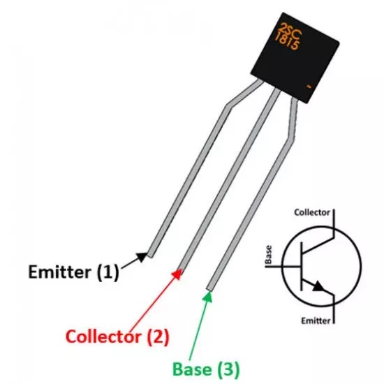 2SC1815 TO-92 0.15A/50V NPN الترانزستور