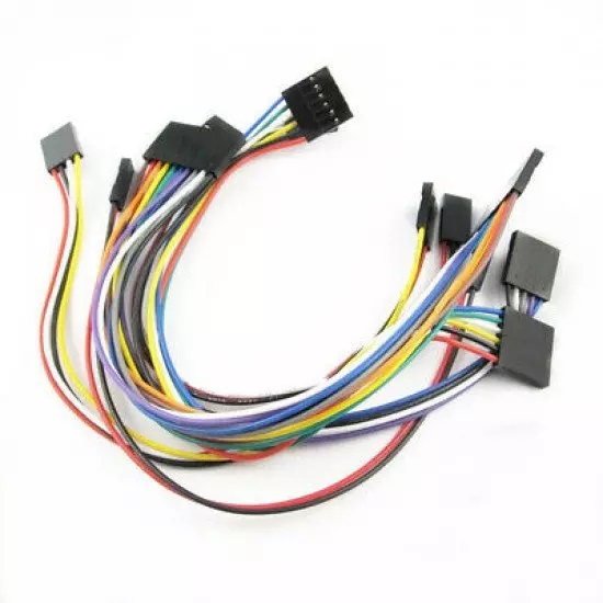 20mm 8pin Female Dual Jumper Cable