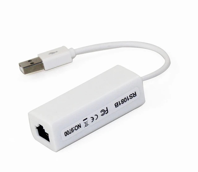 EXTERNAL NETWORK CARD RJ45 > USB