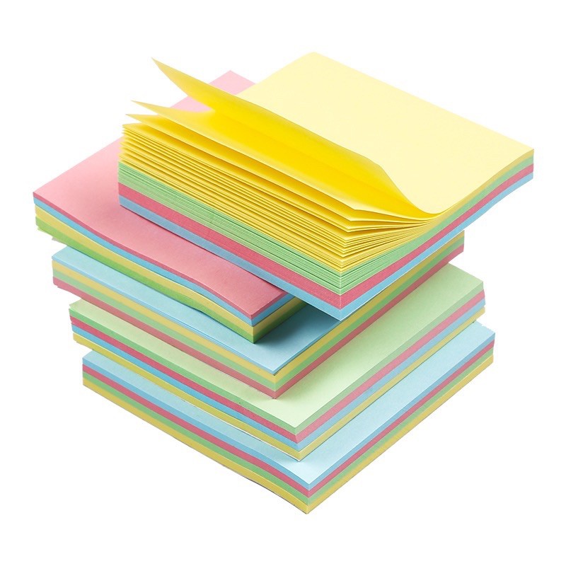 STICKY NOTES 76x76mm MULTI COULEURS KORTAS