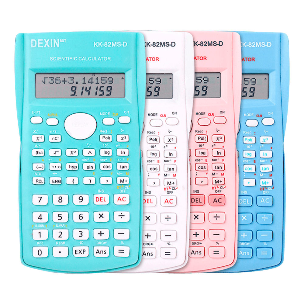 SCIENTIFIC CALCULATOR 240 FUNCTIONS 2 LINES 12 DIG KARUIDA