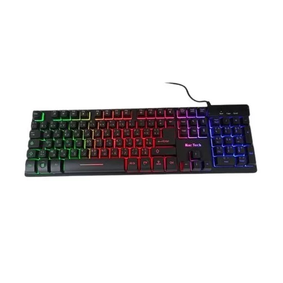 لوحة مفاتيح الألعاب MACTECH RGB