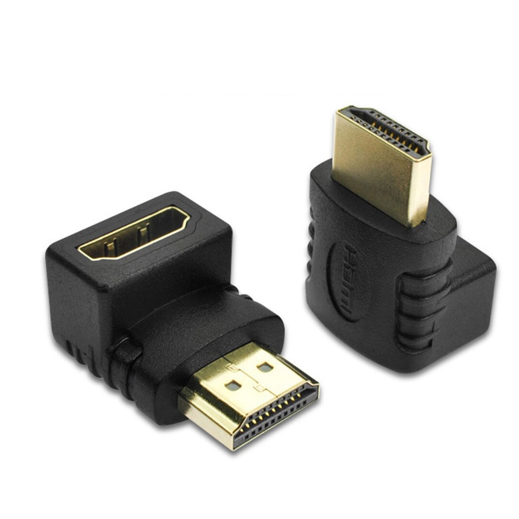 ADAPTATEUR HDMI F TO HDMI M 90° MACTECH