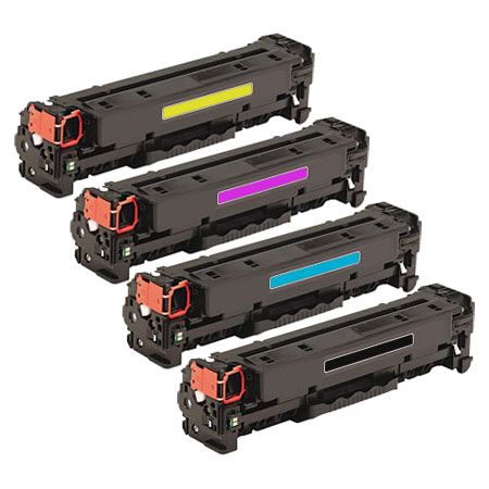 惠普 CB540A/CE320A/CF210X 碳粉 4 件装 CMYN RC