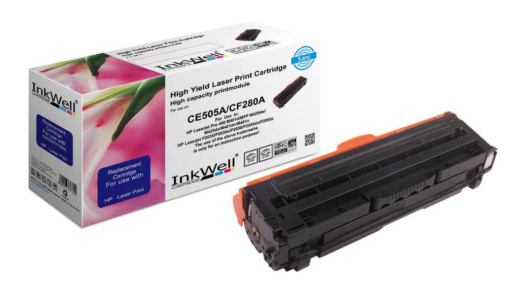  TONER CE505A/CF280A INKWELL