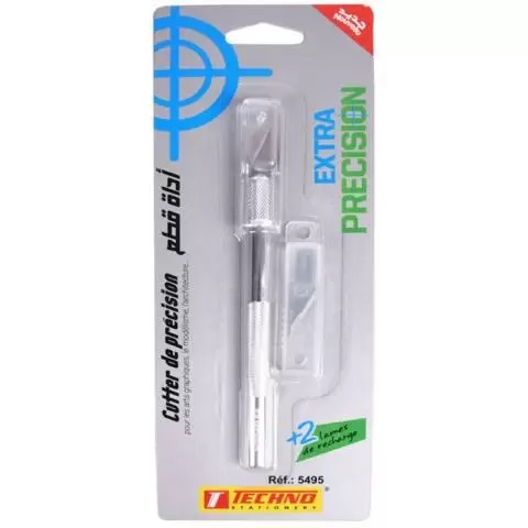 PRECISION CUTTER SCALPELLE + 2 SK5 TECHNO BLADES