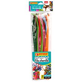 双色雪尼尔纱 30PCS TECHNO