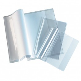 VIEWTECH 25pcs 180µm TRANSPARENT PLASTIC COVER PAPER