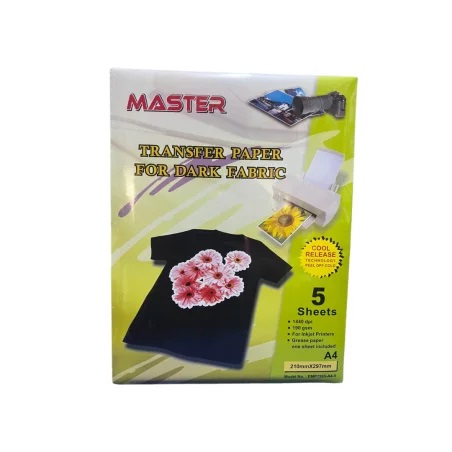 BLACK TRANSFER PAPER A4 5F MASTER