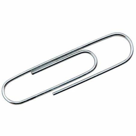 33mm CHROME PAPER CLIPS 50PCS VERSAL