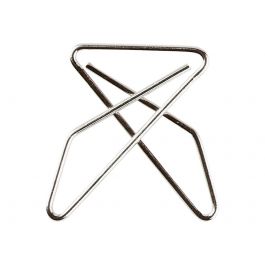 BUTTERFLY PAPER CLIPS / CROSS CLIPS 30x40mm 50PCG GIANT
