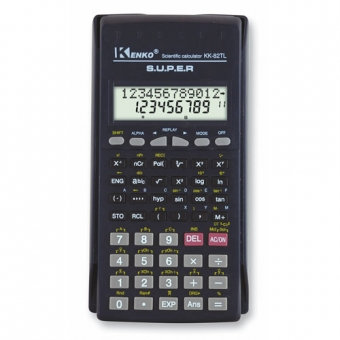  SCIENTIFIC CALCULATOR 229 FUNCTIONS 12 DIG 2 LEVEL KENKO