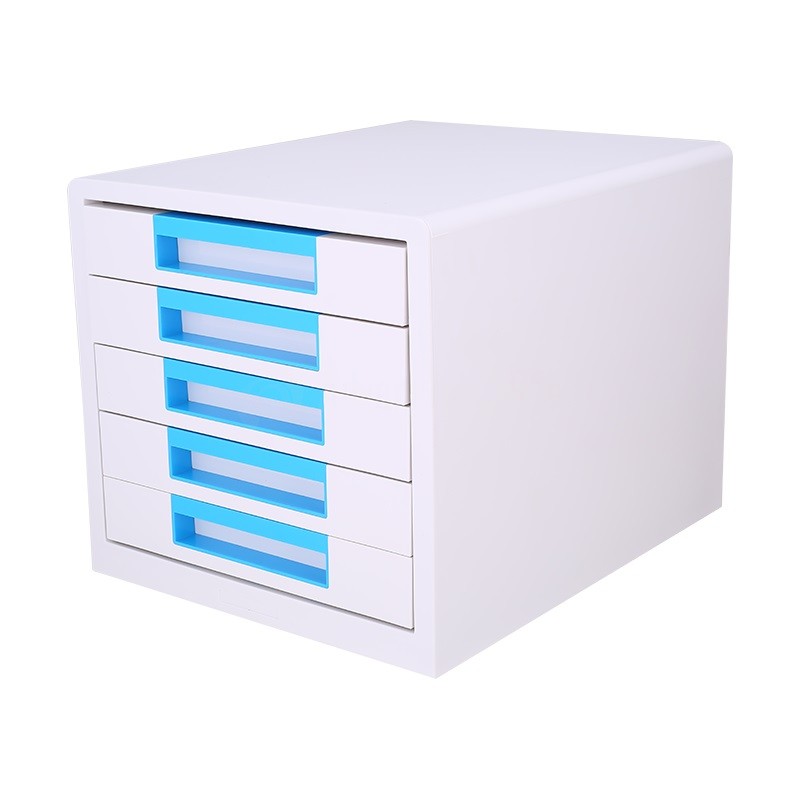 DELI RIO 5-DRAWER PLASTIC DOCUMENT RACK