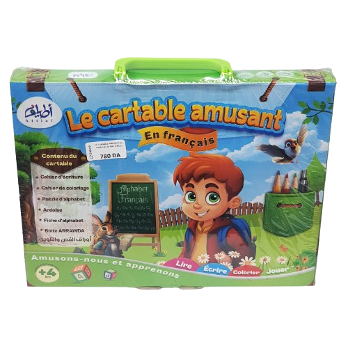 LE CARTABLE AMUSANT EN FRANCAIS ATTIAF