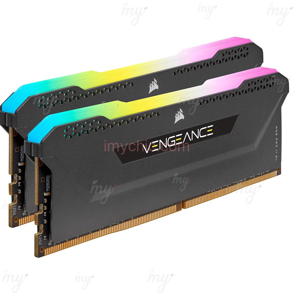 RAM DDR4 8GB 3200MHz UDIMM POUR DESKTOP CORSAIR VENGEANCE RGB PRO SL