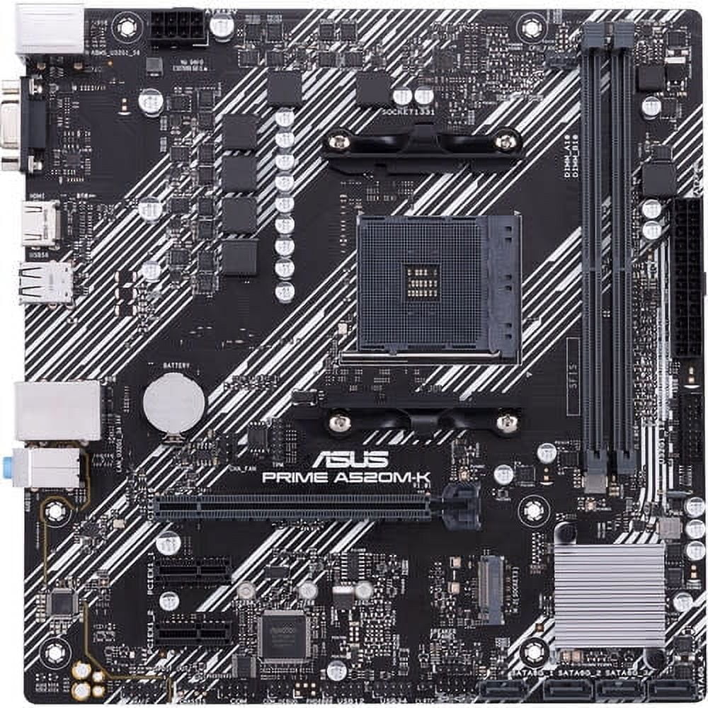 华硕 PRIME A520M-K 主板 + AMD RYZEN 5 3600 3.6GHz CPU