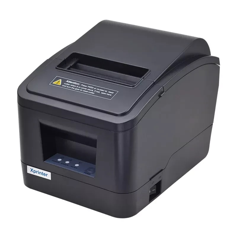 طابعة إيصالات XPRINTER مقاس 80 مم مزودة بمنفذ USB وRJ45 وWIFI