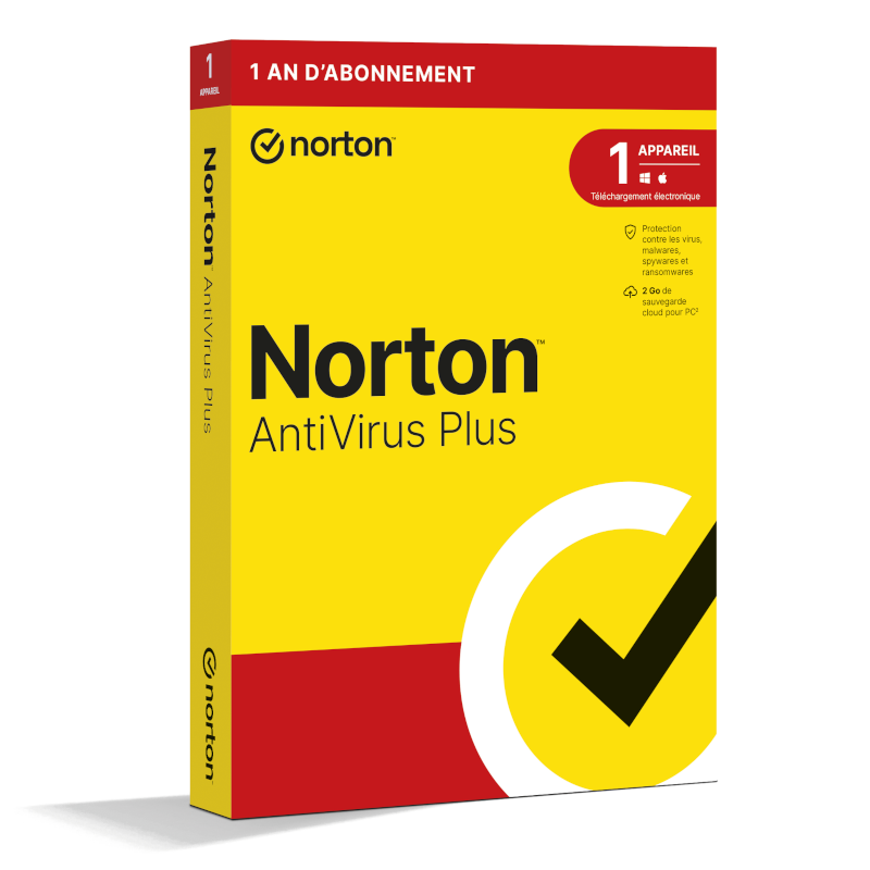  NORTON ANTIVIRUS PLUS 1 DEVICE 1 YEAR BOX