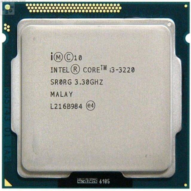 RECOVERED INTEL i3-3220 3.3GHz PROCESSOR