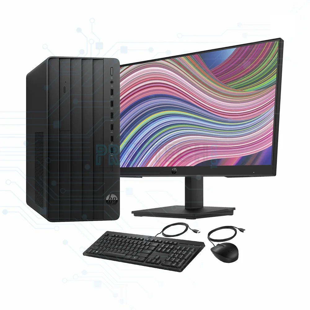 جهاز كمبيوتر HP PRO 290 G9 i3 + شاشة HP مقاس 19.5 بوصة