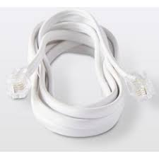  RJ11 TELEPHONE CABLE 1m