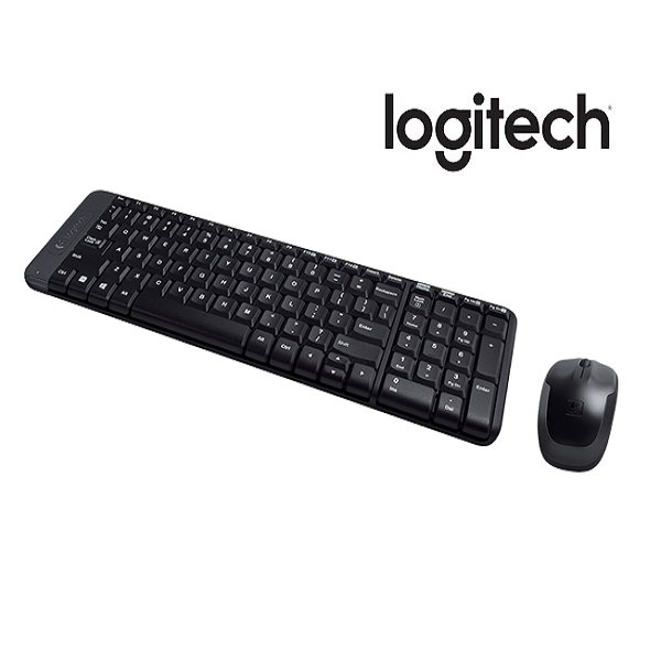  LOGITECH QWERTY WIRELESS KEYBOARD + MOUSE