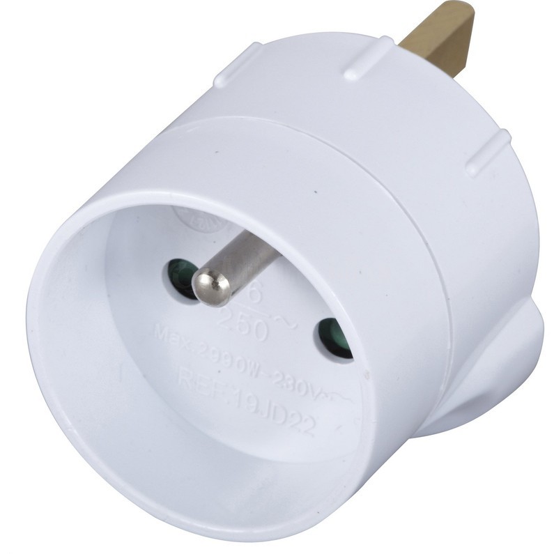 F TO GI 13A SOCKET ADAPTER