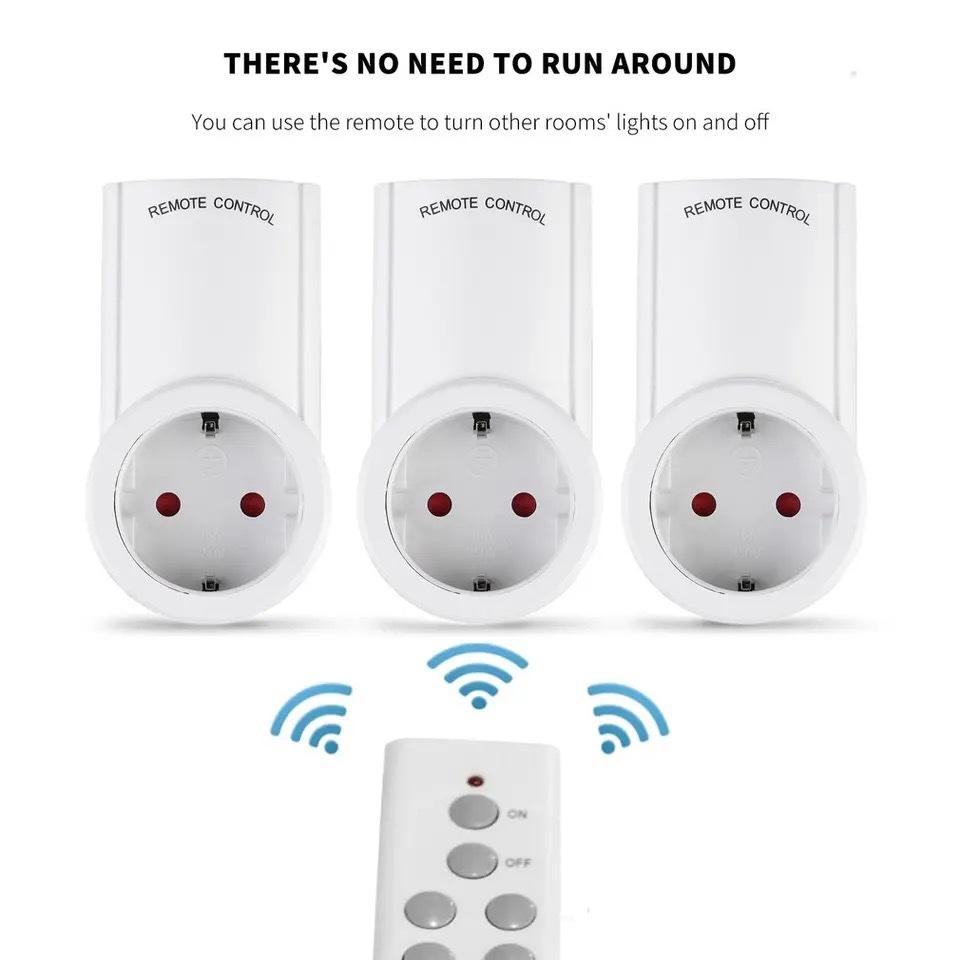  REMOTE CONTROLLED SOCKET 3PCS 1TELE BEETRO