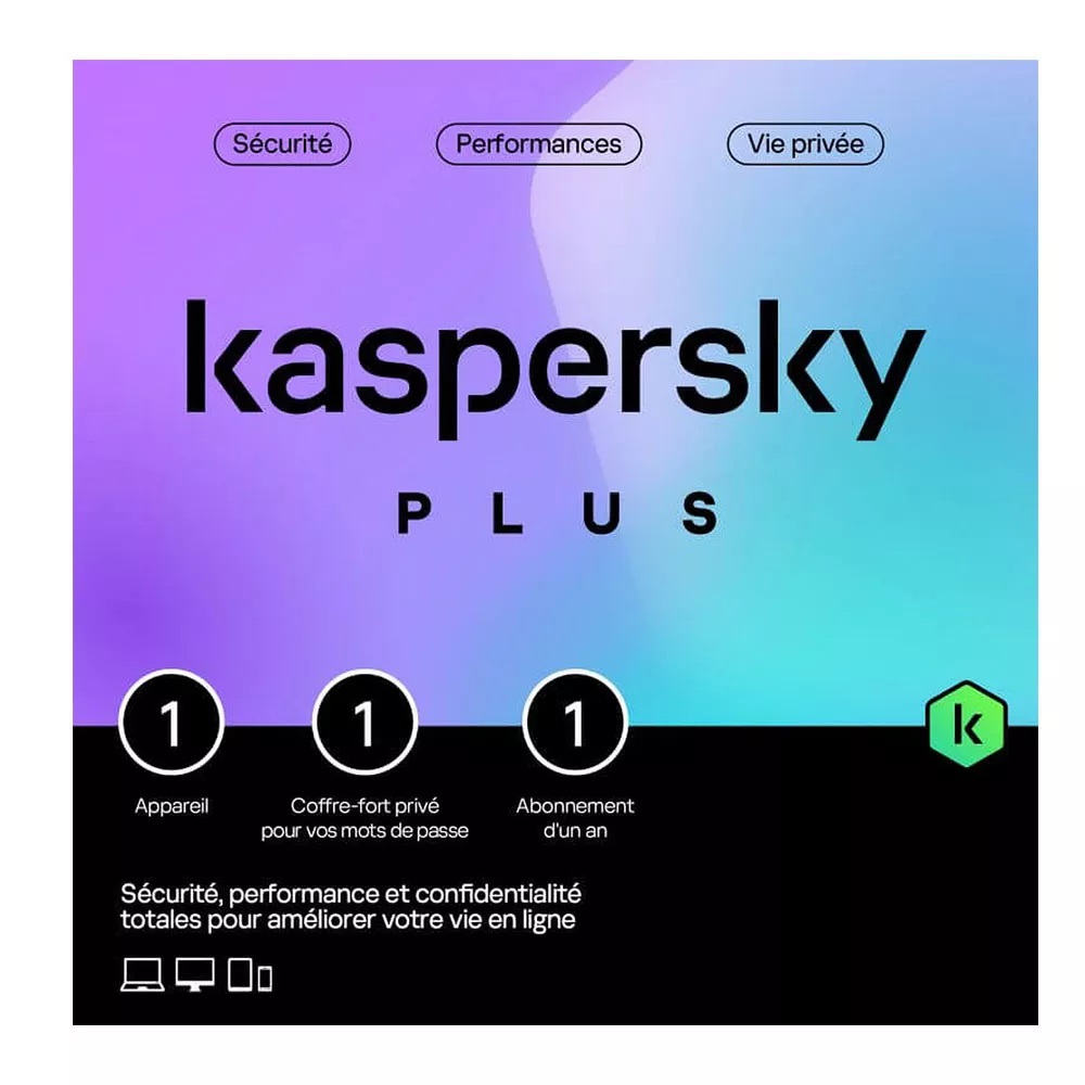 KASPERSKY PLUS 1 STATION 1 YEAR BOX