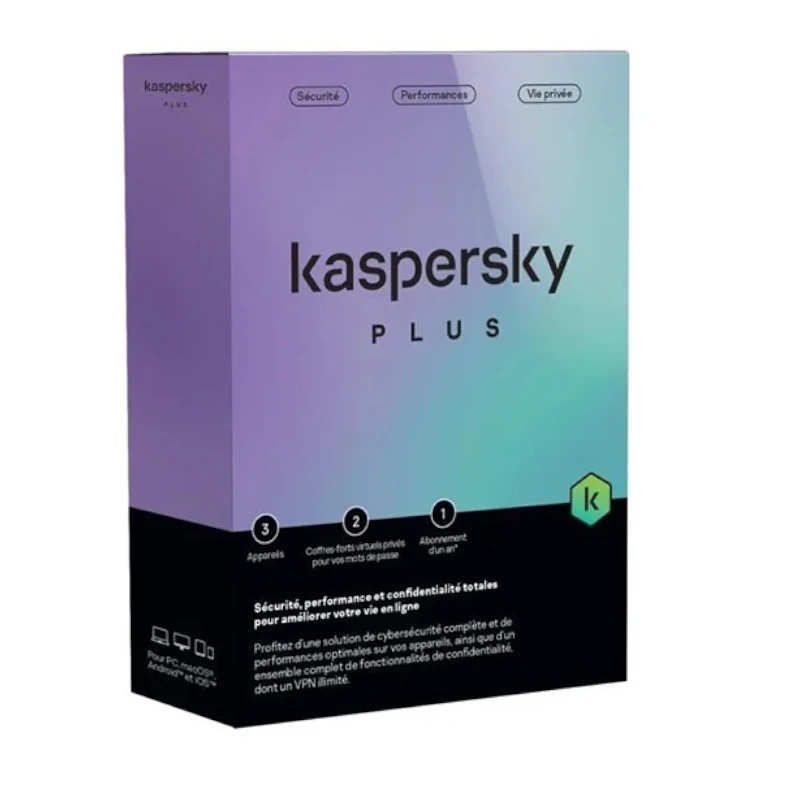 KASPERSKY PLUS 3 WORKSTATIONS 1 YEAR BOX