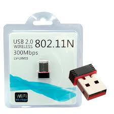 مفتاح واي فاي USB نانو + قرص مضغوط