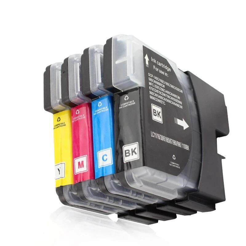  PACK PRINTER CARTRIDGES LC985 CB1100 5PCS CMYNN KOANAN