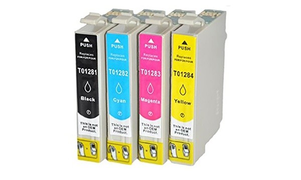 PACK PRINTER CARTRIDGES 1281/2/3/4 4 PCS CMYN KOANAN