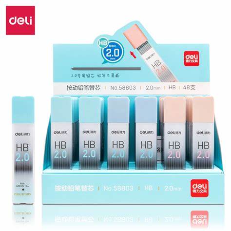 MAIN REFILL 2.0mm 8PCS HB DELI