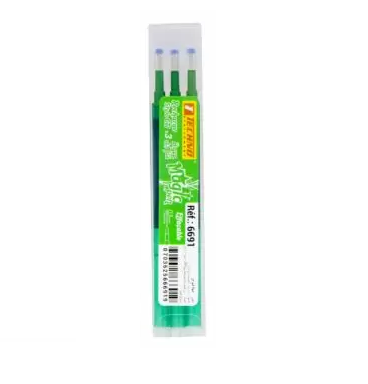 3PCS TECHNO GREEN MAGIC PEN REFILL
