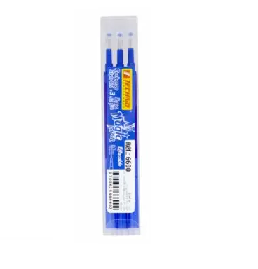 3PCS BLUE TECHNO MAGIC PEN REFILL