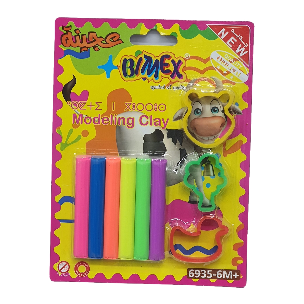  MODELING DOUGH 6C+3M BIMEX ▼