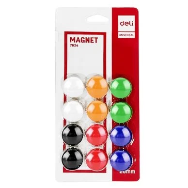 BOARD MAGNET 15mm 12PCS DELI