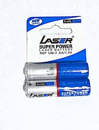  AA BATTERY 2 PCS LASER