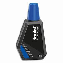 BLUE STAMP INK 28mL TRODAT