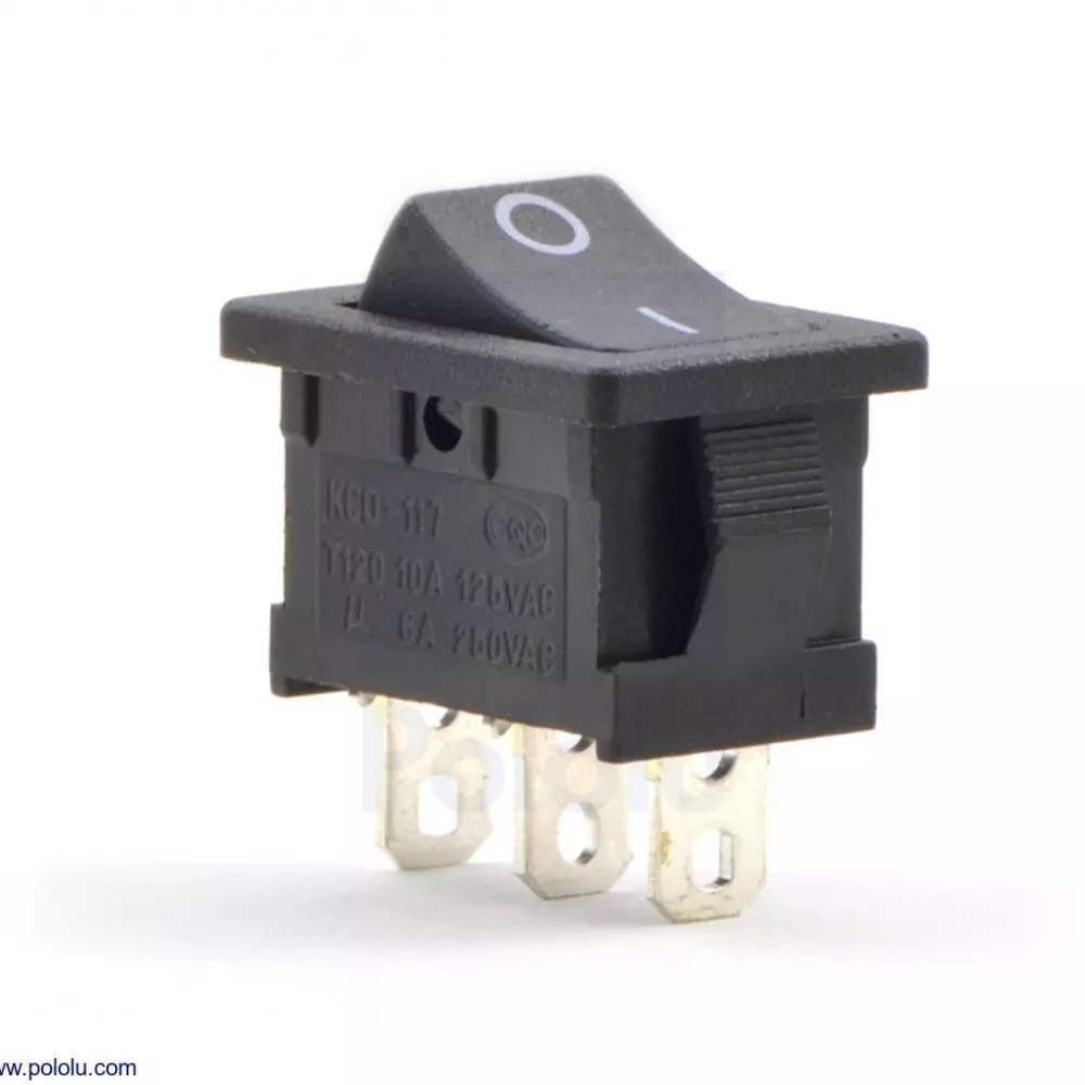 ROCKER SWITCH - DPDT 3 PIN