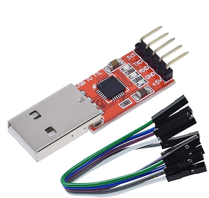 وحدة تحويل USB إلى TTL - COM مدمجة CP2102 جديدة