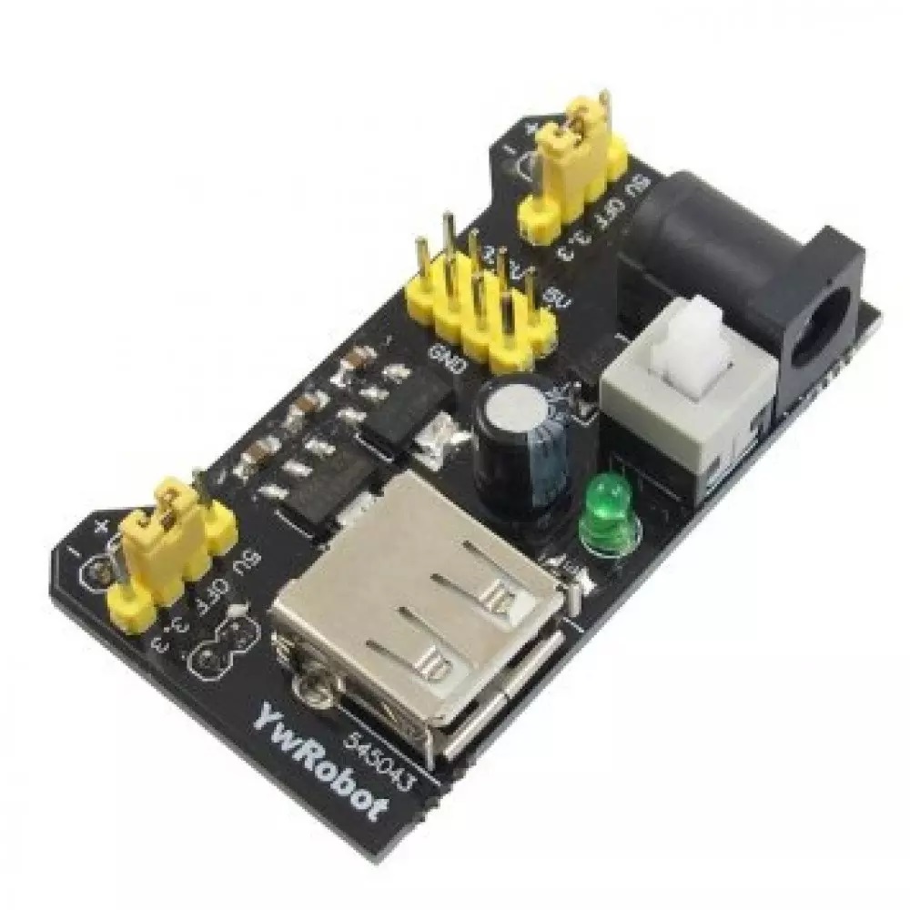  3.3V 5V BREADBOARD POWER SUPPLY MODULE