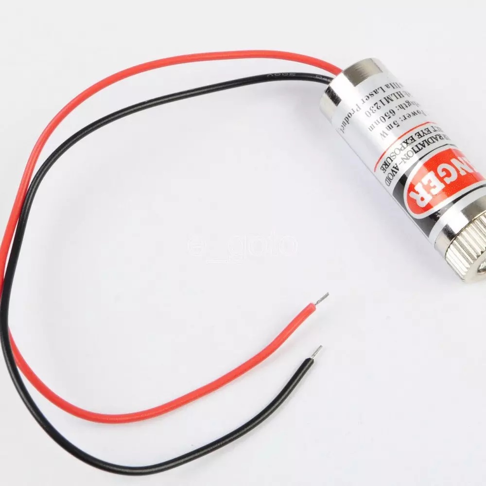  RED LASER MODULE DOT SHAPE 12MM 650NM 5MW