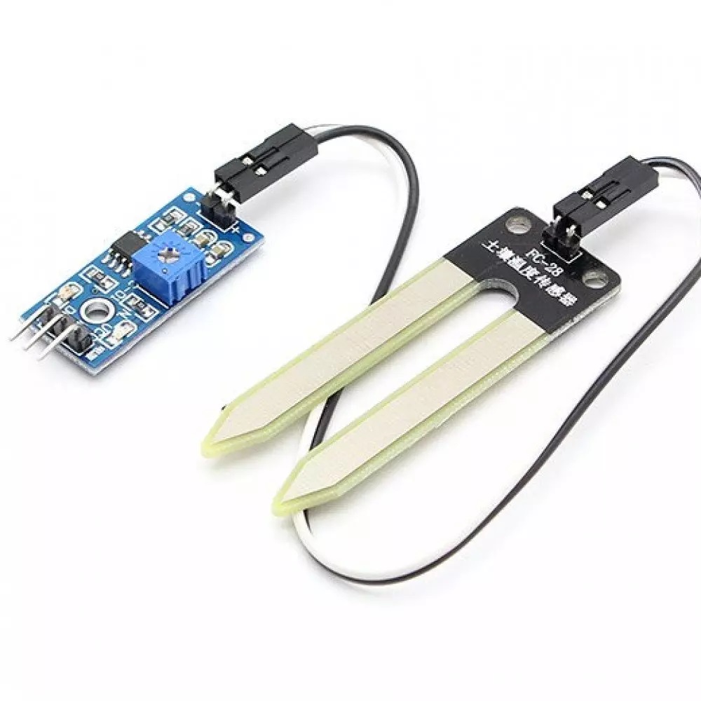  HYGROMETER SOIL MOISTURE DETECTION SENSOR HUMIDITY MODULE FOR ARDUINO ►