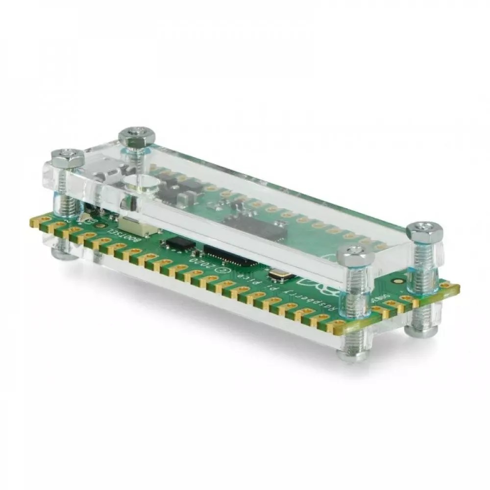 BOITIER DE PROTECTION EN ACRYLIQUE POUR RASPBERRY PI PICO