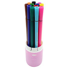 [C150-12] STYLO FEUTRE 12 COULEURS EN BOITE DELI